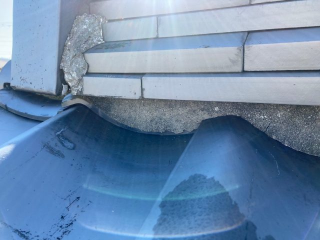 小野市の劣化していた漆喰